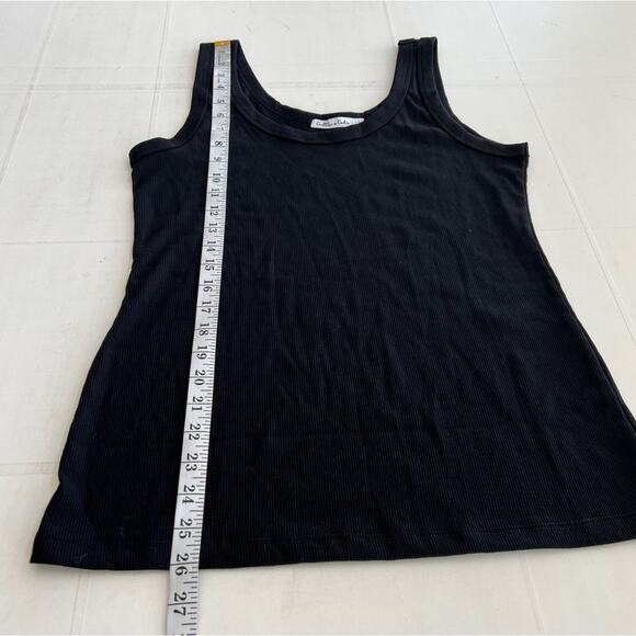 New CULTURE CODE Full Size Ribbed Round Neck Tank Top Women’s SIZE L Black - Picture 6 of 8